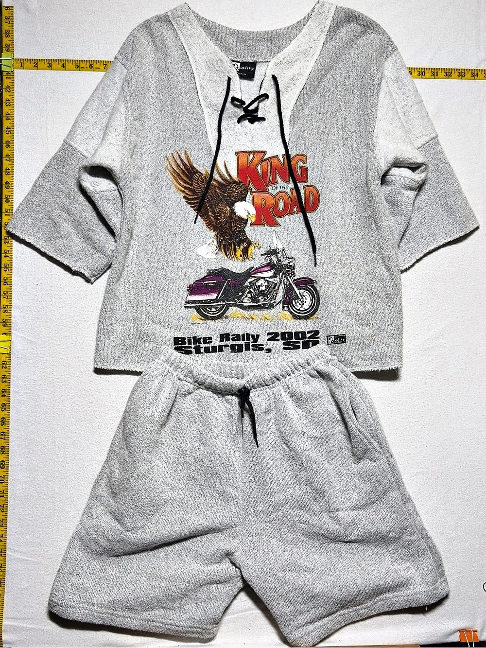 Reality Sturgis King of the  Road Bike Rally 2002  Matching Set